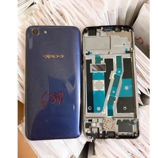 Vỏ điện thoại oppo A83 (vỏ + xương) xanh
