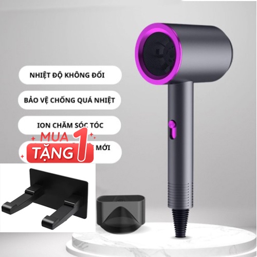 Máy Sấy Tóc Công Suất Lớn, Máy sấy 2 chiều tạo kiểu chuyên nghiệp ( Tặng Giá Treo)