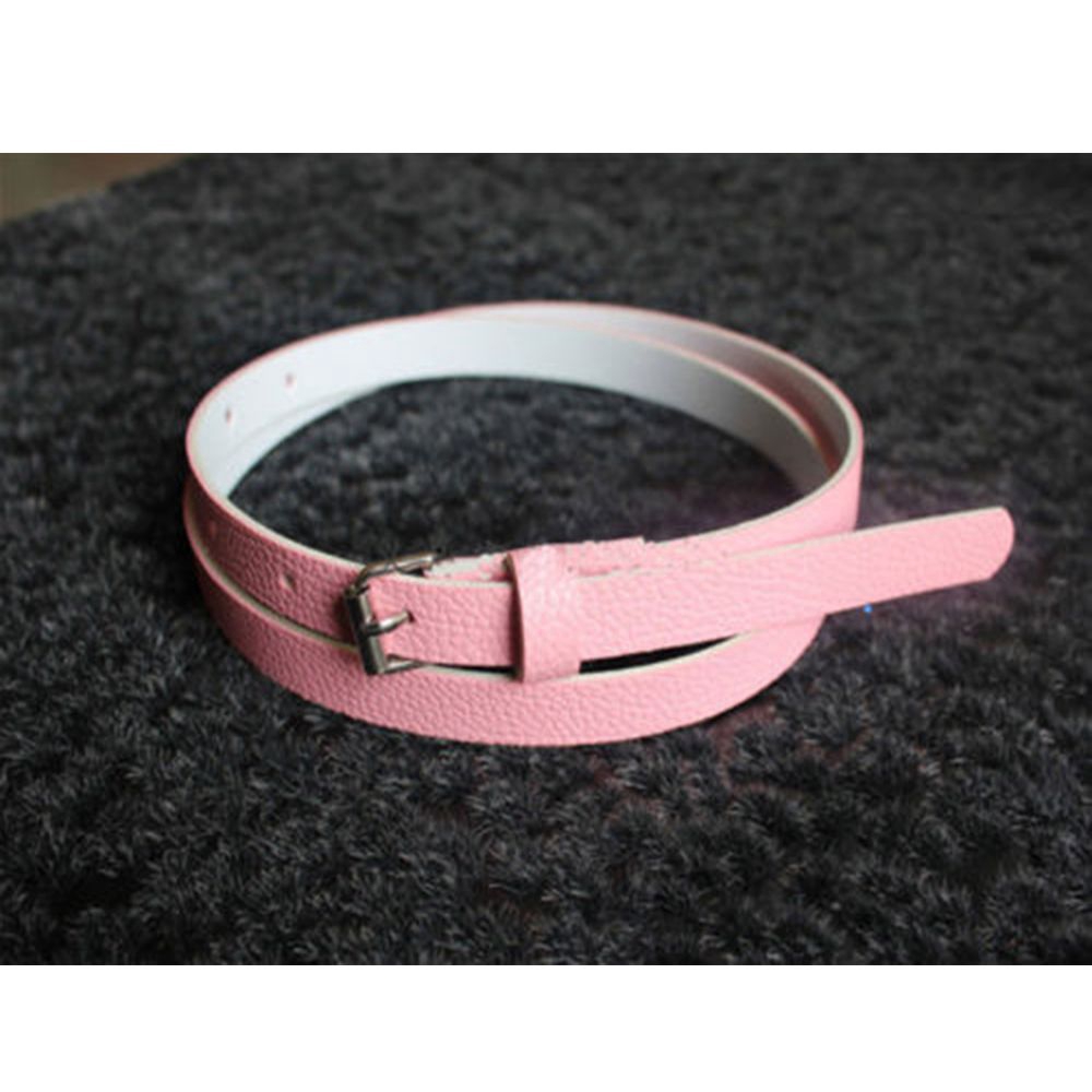 Thắt lưng dây mảnh màu trơn thời trang nữ xinh xắn thanh lịch