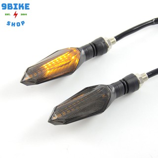 Đèn xi nhan xe máy xương cá 2 màu 12led