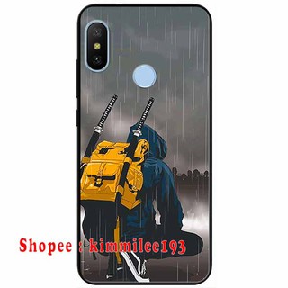 Ốp lưng xiaomi mi 8, mi a2, mi a2 lite , redmi note 5 pro dưới mưa