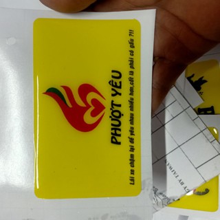 GIÁ 1 TEM PHƯỢT - LOGO PHƯỢT BIKER các loại xe máy
