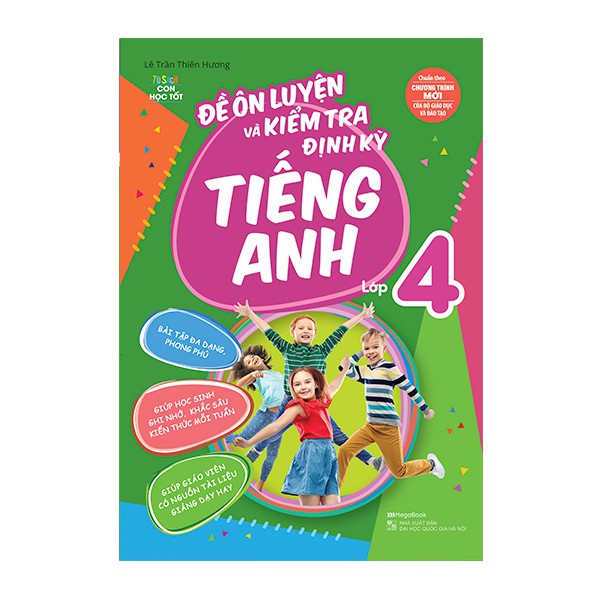 Sách - Đề ôn luyện và kiểm tra định kỳ Tiếng Anh lớp 4 MEGATH9595