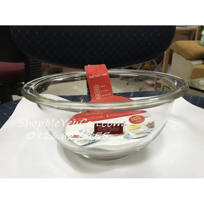 Thố thủy tinh cao cấp Lock&Lock 1500ml, Bát tô thủy tinh locknlock 1,5L