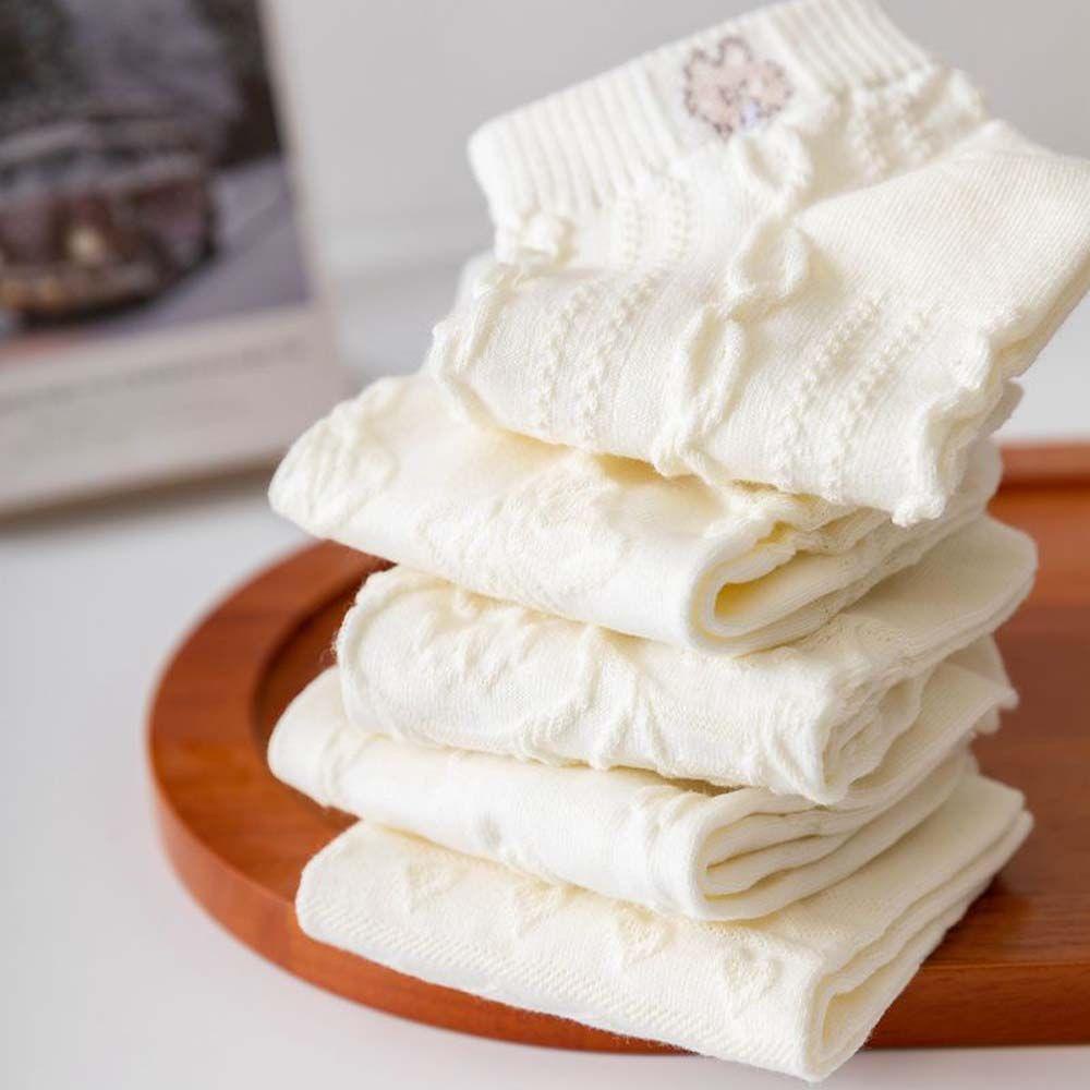 Vớ Cotton Cổ Thấp In Họa Tiết Hoạt Hình Dễ Thương Thoải Mái