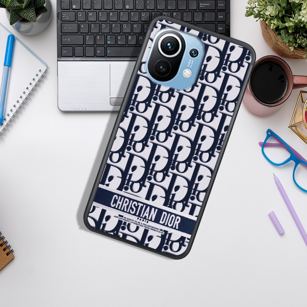 ỐP LƯNG XIAOMI MI 11 - MI 11 LITE - MI 11T  , IN HÌNH LÔ GÔ DI-OR ĐẸP, CHẤT, PHONG CÁCH.