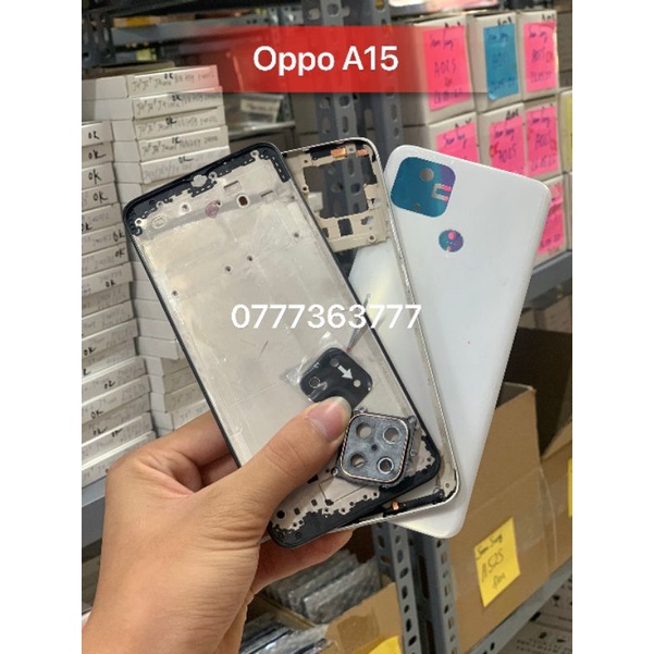 Vỏ bộ full Oppo A15 nhiều màu  zin new