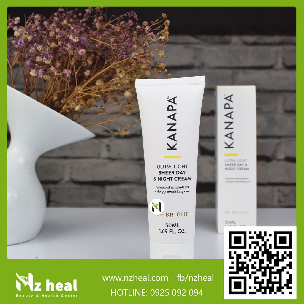[Hỏa tốc] Kem dưỡng chống lão hóa Xtend-Life Kanapa Ultra-Light Sheer Day &amp; Night Cream (50ml)