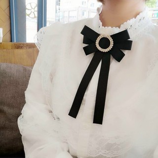 Phụ kiện cài áo đính nơ sang chảnh