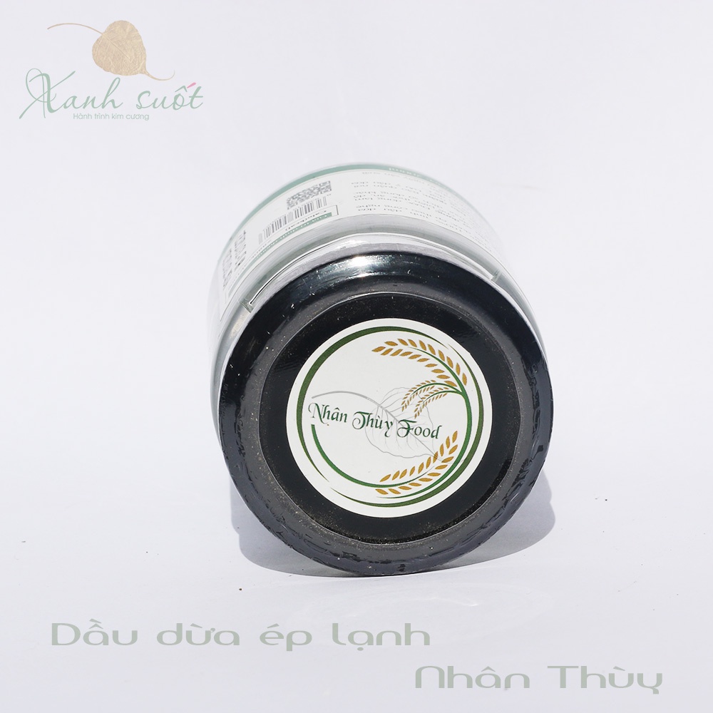 [Nhân Thùy] Dầu Dừa Ép Lạnh Nhân Thùy- Virgin Coconut Oil- Natural, Cold Pressed- Tinh Dầu Dừa Nhân Thùy [Xanh Suốt]
