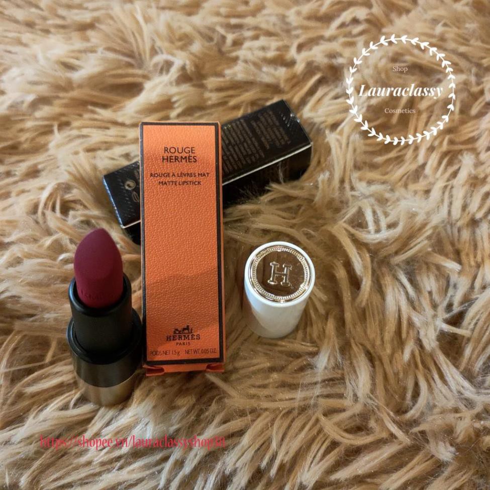 Son Môi Hermes Rouge À Levres Mat Matte Lipstick bản mini Siêu đẹp, Chất lượng cao | BigBuy360 - bigbuy360.vn