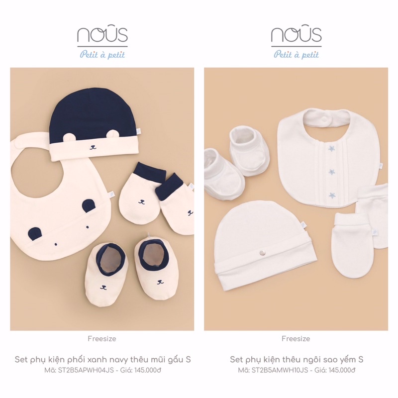 Set phụ kiện bao tay bao chân