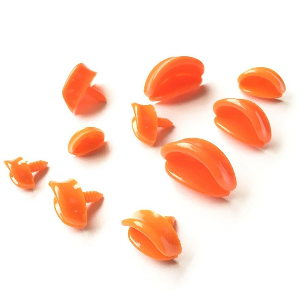 DARNELL Set 10 Vịt Vàng Đan Len Thủ Công Siêu Dễ Thương Dành Cho Búp Bê