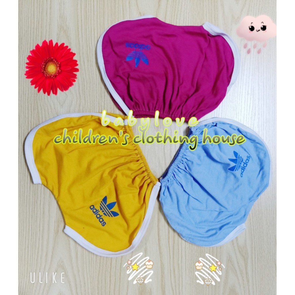 SET 10 QUẦN ĐÙI MÀU IN CHỮ CHO BÉ TRAI BÉ GÁI