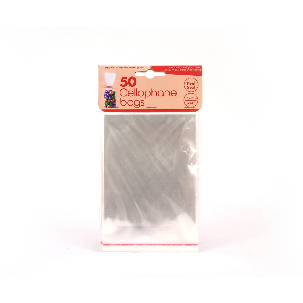 [Mã BMBAU50 giảm 7% đơn 99K] Túi Cello 13X11cm 50 Cái UBL - SC0356 (Trắng)