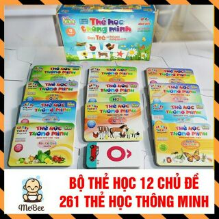 Thanh lý bộ thẻ học 12 chủ đề (261 thẻ) mới mở hộp chưa dùng. Mua 145k pass 99k