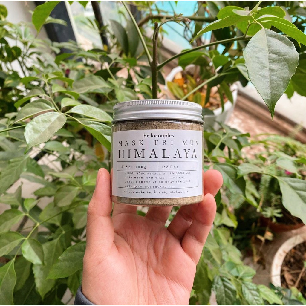 ( TOP SẢN PHẨM KIỂM SOÁT MỤN ) MẶT NẠ ĐẨY MỤN HIMALAYA Handmade | BigBuy360 - bigbuy360.vn