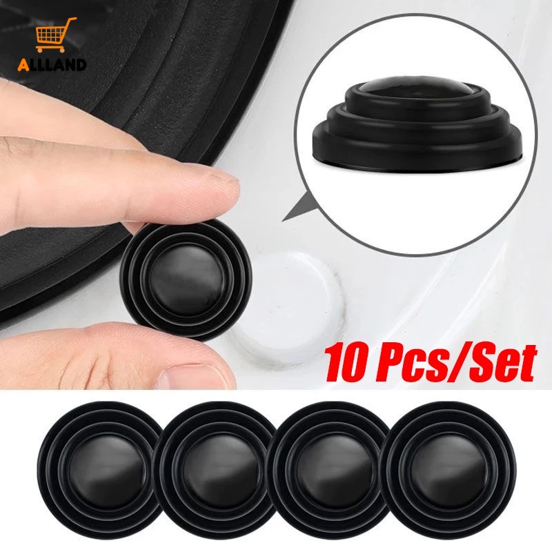 Set 10 Miếng Dán Chống Sốc Cách Âm Cho Cửa Xe Hơi