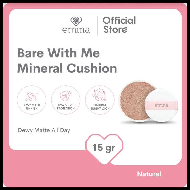 Phấn Nước Emina Bare With Me 15g - 01 | BigBuy360 - bigbuy360.vn