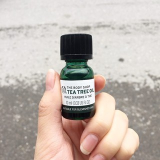 Tinh dầu tràm trà giảm mụn the body shop tea tree oil 10ml