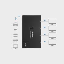 Bộ chuyển 4 máy tính dùng 1 máy in cổng USB 2.0 Ugreen 30346 - Hàng Chính Hãng