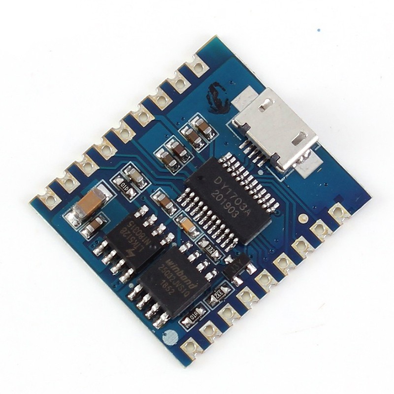 1 Mô Đun Máy Nghe Nhạc MP3 4MB Cổng USB Điều Khiển Tải Xuống DY-SV17F