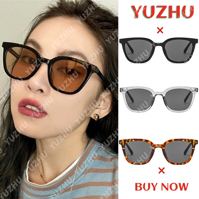 Kính mát gọng vuông chống tia UV thời trang Hàn Quốc dành cho nữ
