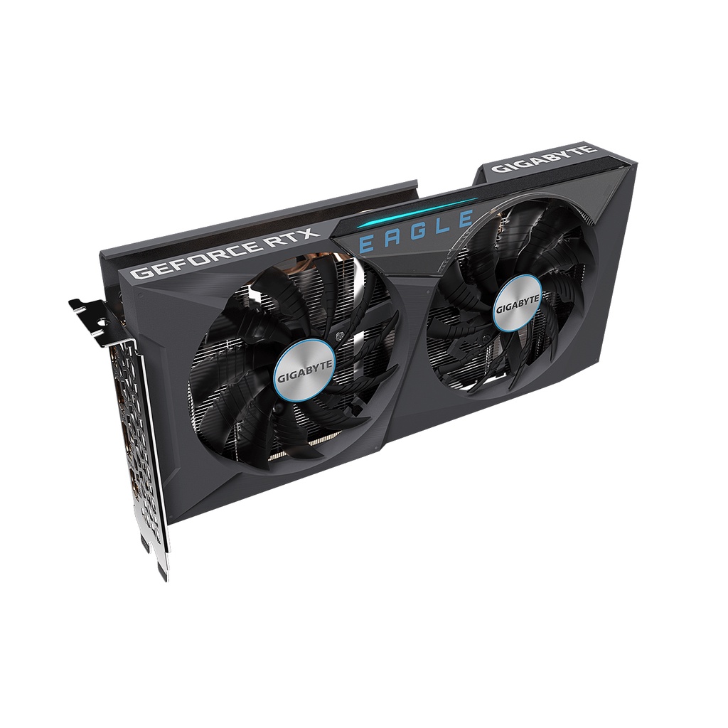 Vga card màn hình GIGABYTE GeForce RTX 3060 Ti EAGLE OC 8G LHR V2 chính hãng