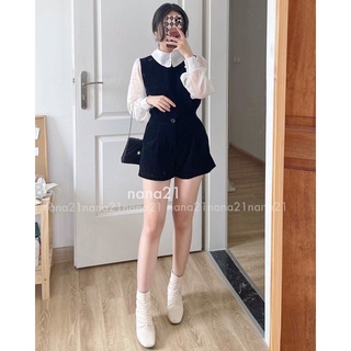 Set sơmi gile kèm quần short ( 3 món)