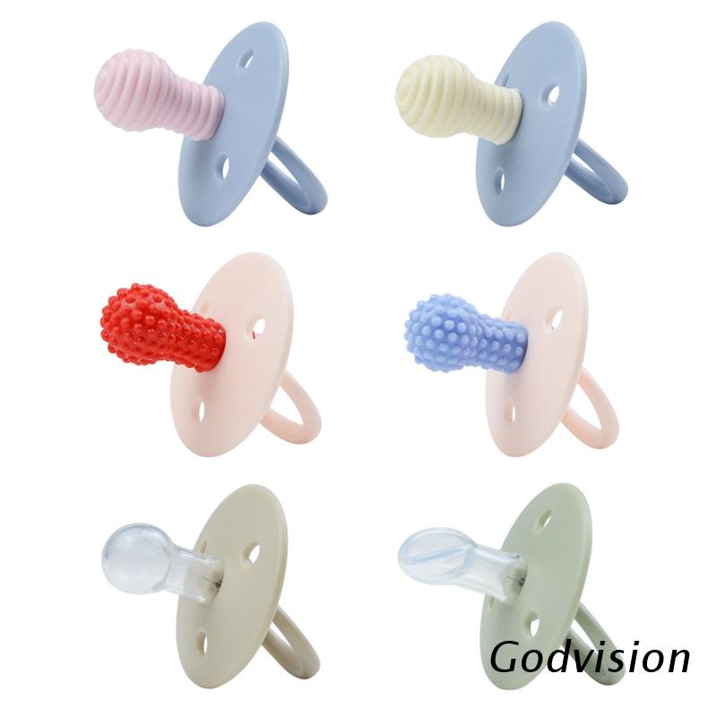 Ti Giả Bằng Silicone Nhiều Màu Sắc Dành Cho Bé Sơ Sinh