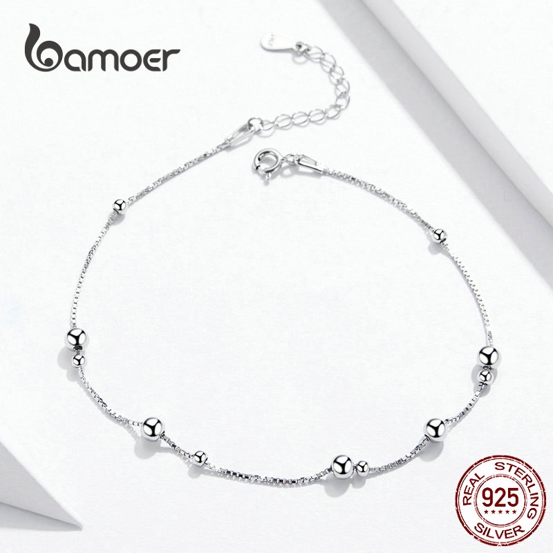 Lắc Chân Bamoer Sct005 bạc Thời Trang Cho Nữ
