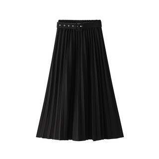 Chân váy xếp ly dáng dài