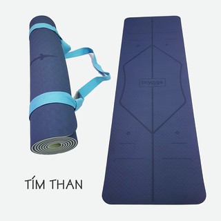 combo Thảm yoga định tuyến beYoga 6mm và bỉm merries quần 50L