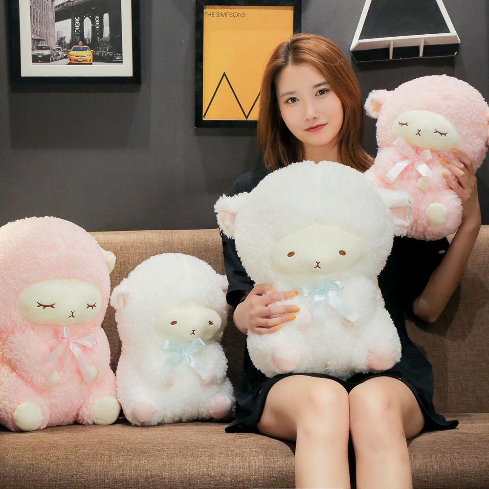 Cừu Nhồi Bông Mềm Mại Dễ Thương Dùng Trang Trí Phòng Ngủ