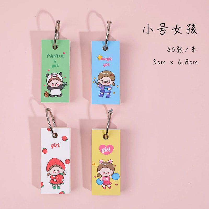 Thẻ Còng Ghi Chú, Học Từ Vựng Dễ Thương BiTi TC291