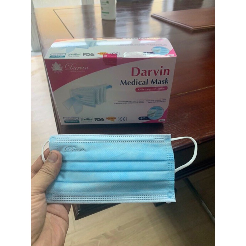 ☘️Khẩu Trang Y Tế VHTPro Hộp 50 Cái