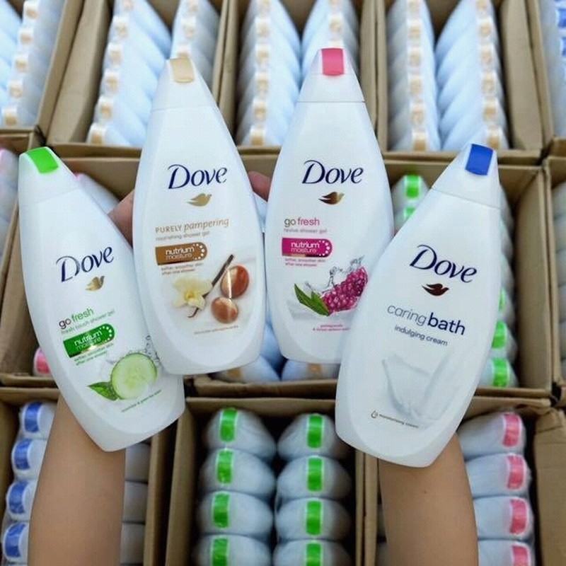 SỮA TẮM  DƯỠNG DA DOVE ĐỨC 500ML (NHIỀU MÙI)