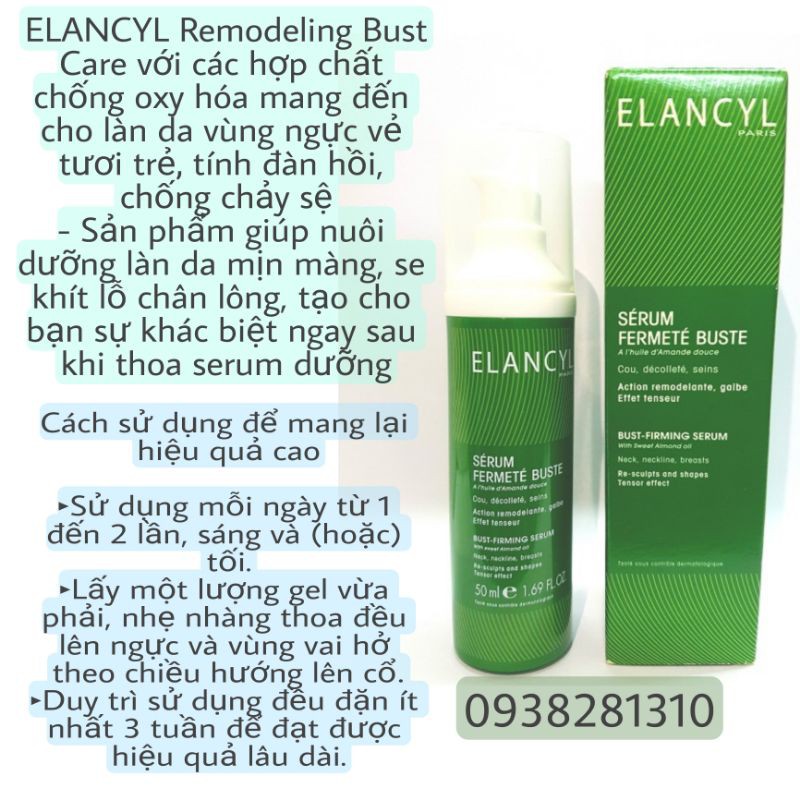 Kem làm săn chắc vùng ngực - Elancyl Remodeling Bust Care 50ml 5.0 | BigBuy360 - bigbuy360.vn