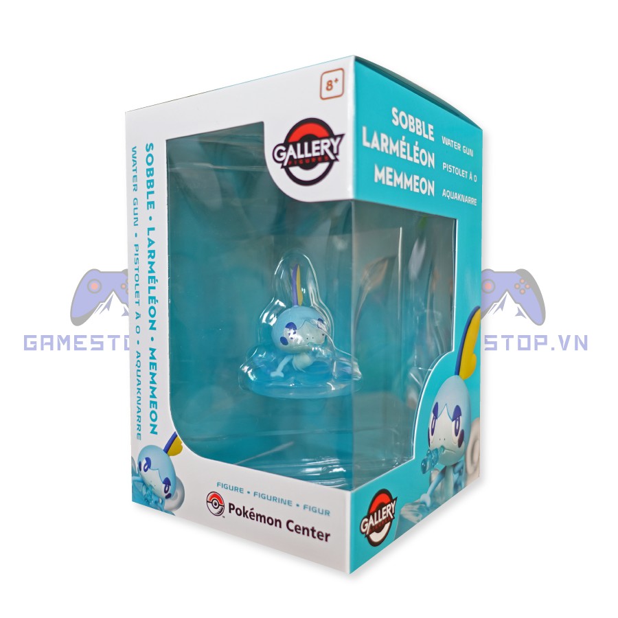 Mô hình Pokemon Sobble/Messon 6CM Water Gunnn Gallery nhựa RESIN CHÍNH HÃNG MỸ Pokemoncenter GAL13