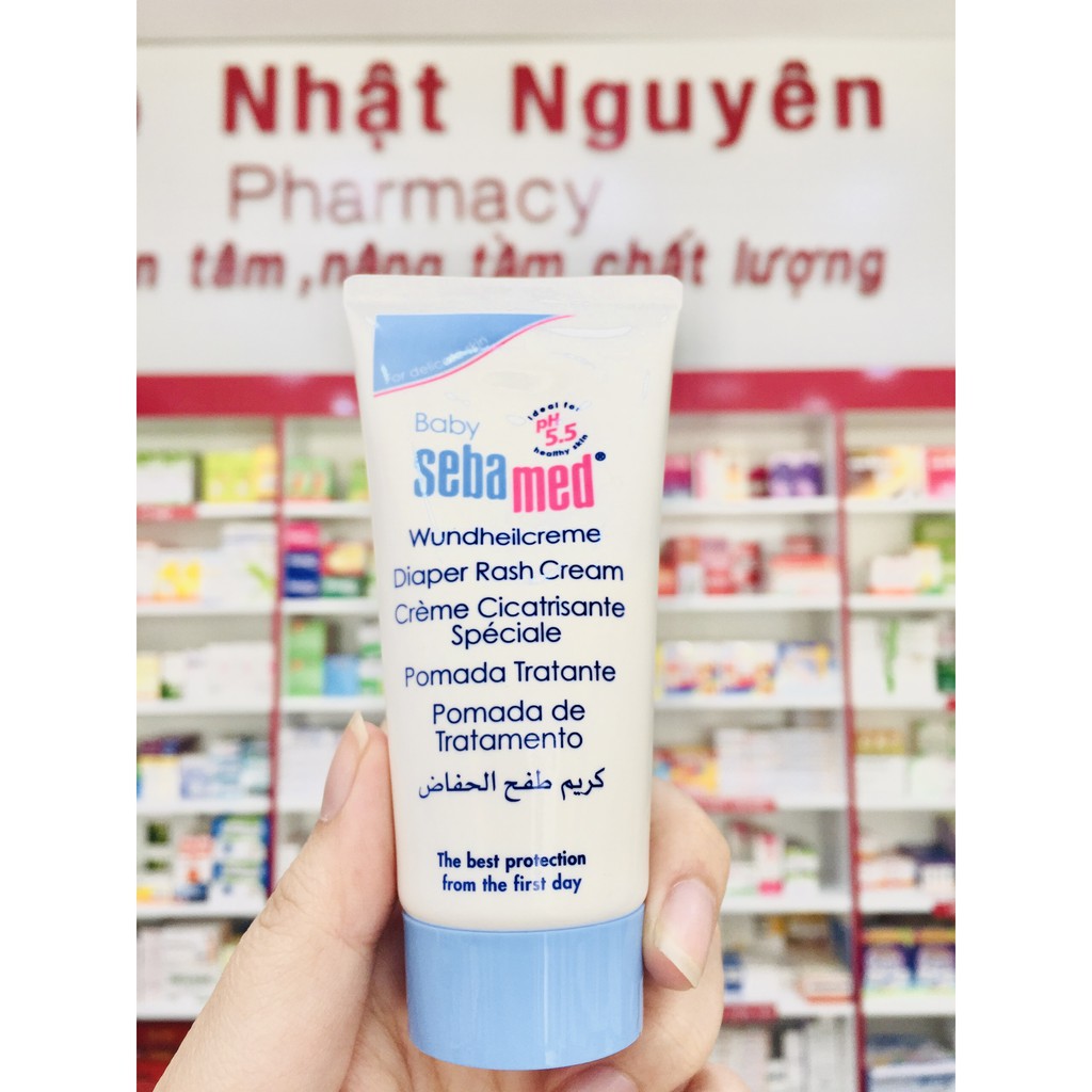 BABY SEBAMED DIAPER RASH CREAM - Kem ngăn ngừa hăm tã cho bé Sebamed pH5.5