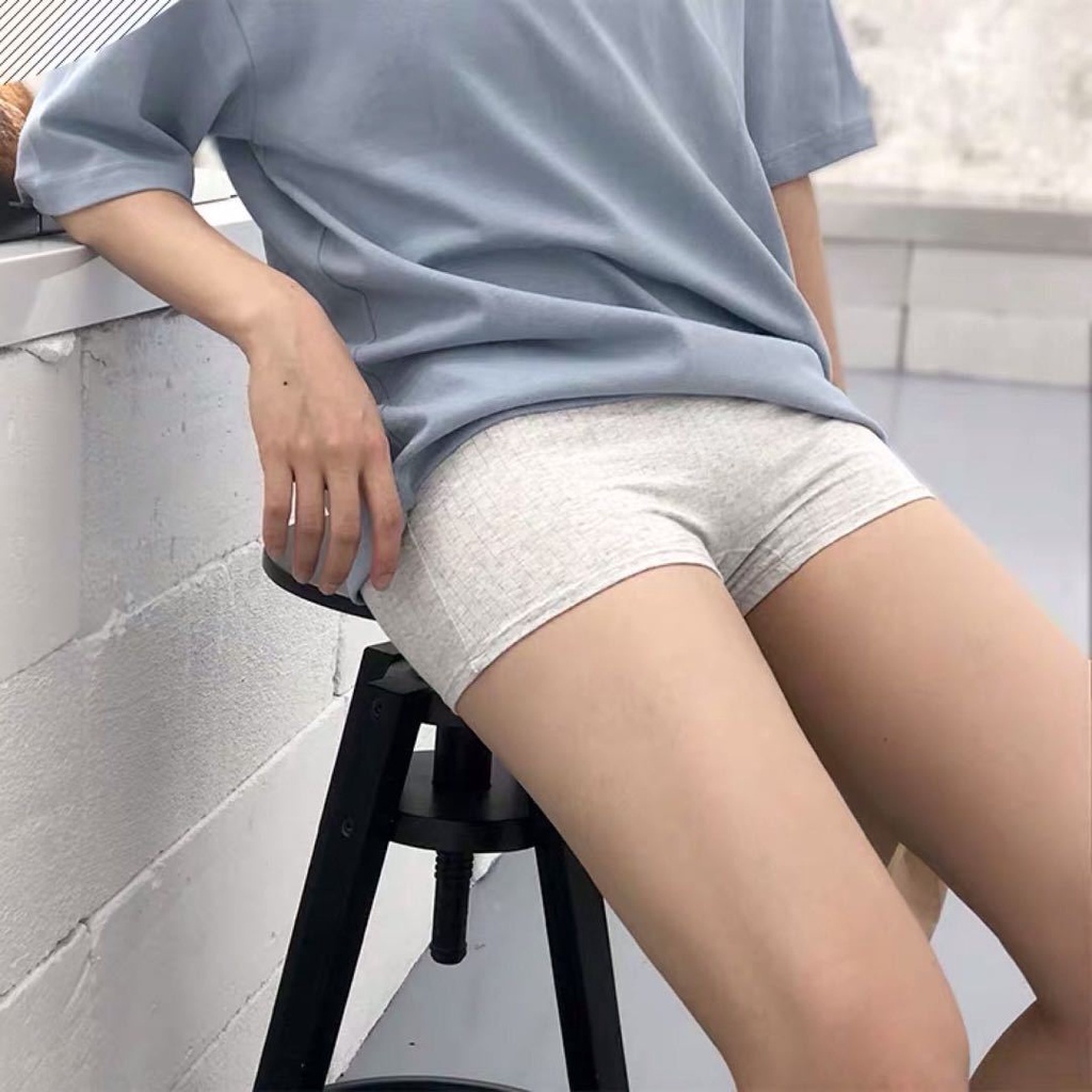 Set 4 Quần Lót Boxer Cotton Plus Size Kháng Khuẩn Cho Nữ