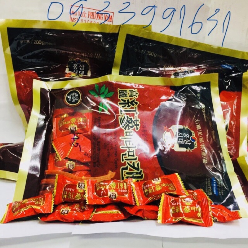 Kẹo sâm hàn quốc-200g