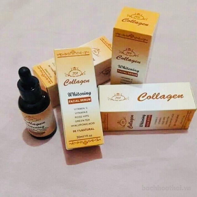 [Chính hãng] Serum dưỡng trắŉg da chốnǥ oxɏ hóa collągen Whitening Facial