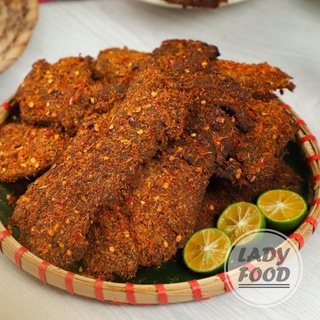 Khô Bò thiệt Dạng Sợi Hoặc Miếng 500g Lady Food