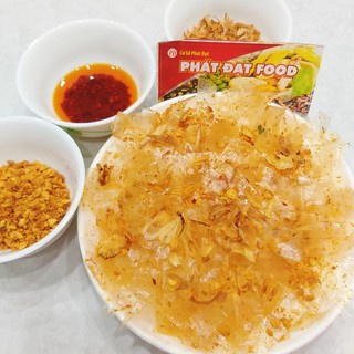 500g bánh tráng trộn hành phi, tỏi phi ăn chay được