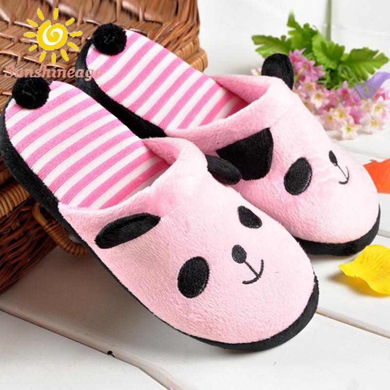 Dép Bông Đi Trong Nhà Hình Gấu Trúc Dễ Thương