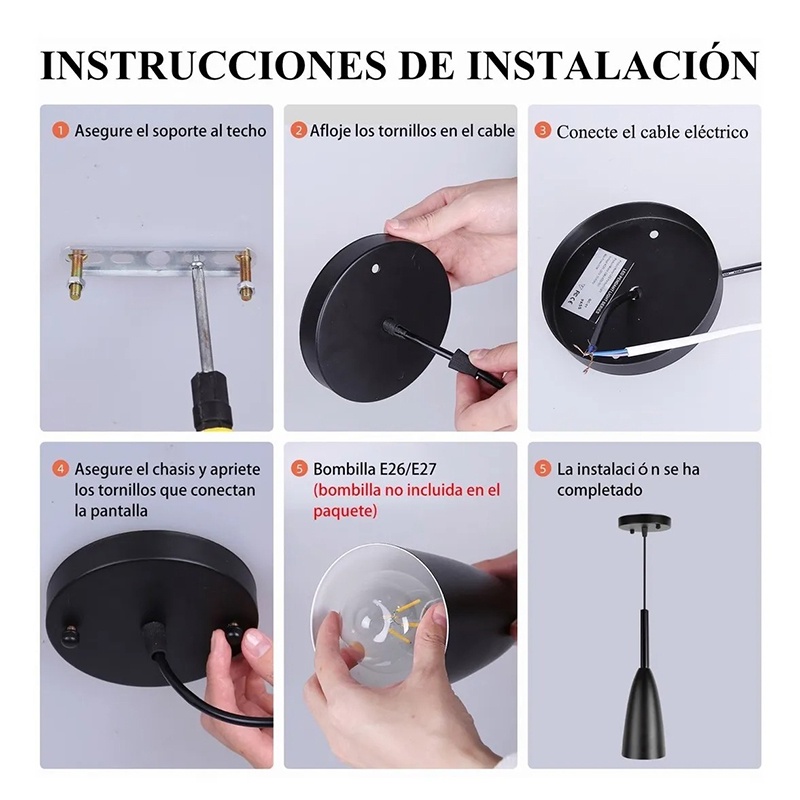 Đèn Chùm LED Phong Cách Bắc Âu Hiện Đại Đơn Giản Trang Trí Bàn Ăn / Nhà Hàng