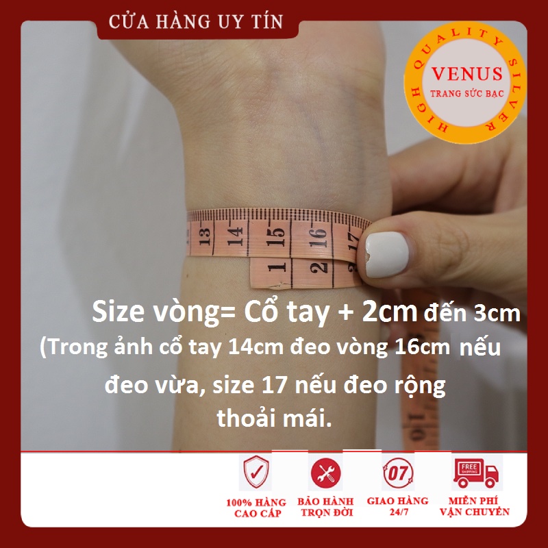 Vòng charm khóa vương miện O tròn- [Hàng cao cấp bạc 925] - Mã sản phẩm VENUSLG