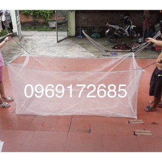 Tráng lưới Vèo lưới nuôi ốc ếch 2x1x1