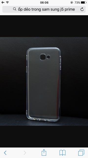 Combo: 2 Ốp j5 Prime dẻo trong